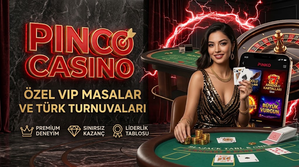 Pinco oyun seçimi ekranı ve mobil arayüz örneği